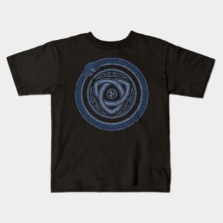 Jormungandr Ouroboros Viking Norse Pagan Mythology Serpent Kids T-Shirt